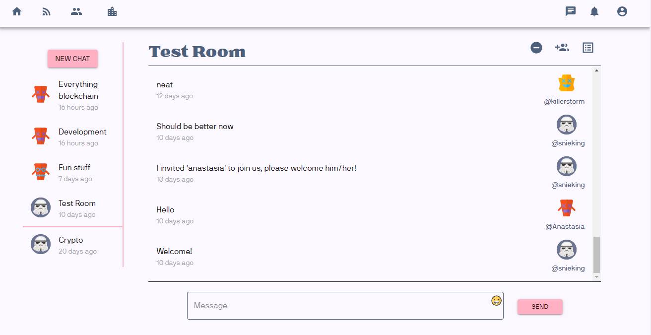 Dev stories: End-to-End Encrypted Chat with Rell