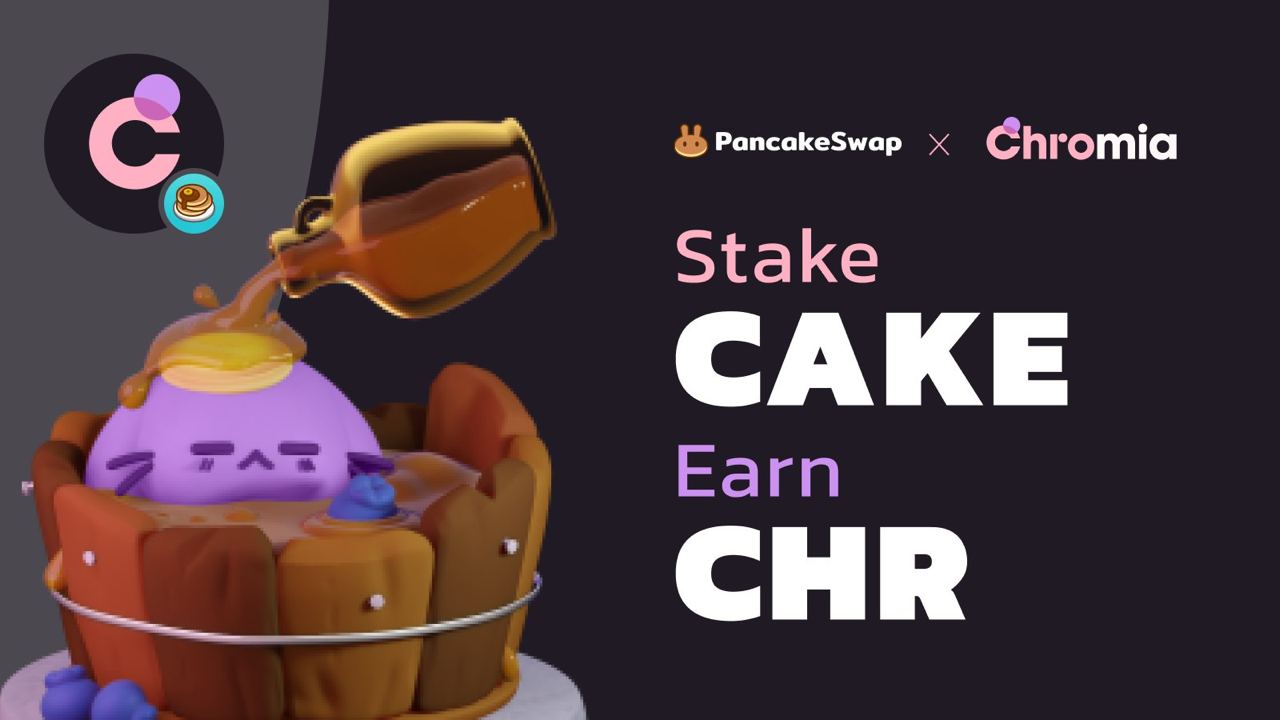 Chromia’s CHR token Launches on BSC with a Staking Event on PancakeSwap