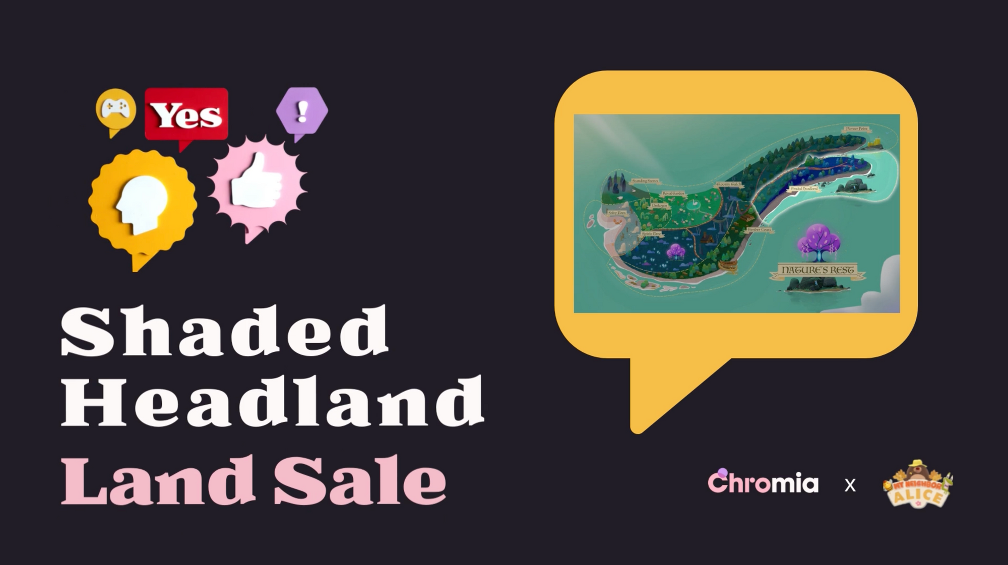 My Neighbor Alice Announces Second Land Sale - Shaded Headland