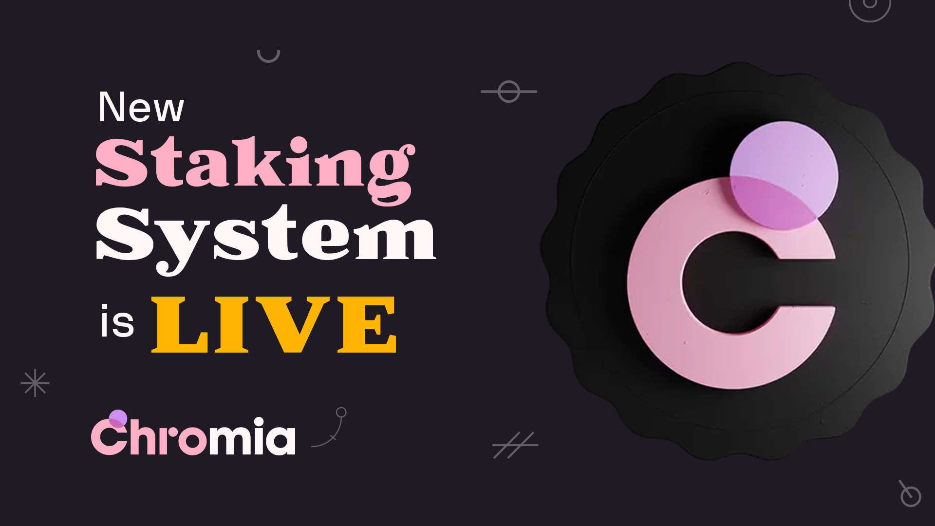 The New Staking System is Live!